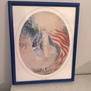 Louis Icart framed print